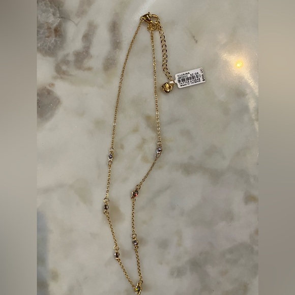 ❤️BRIGHTON ILLUMIA PETITE NECKLACE GOLD NWT - Picture 5 of 7
